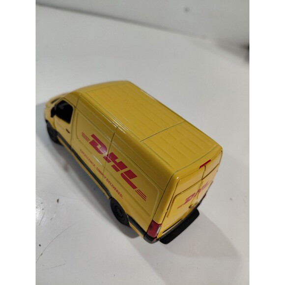 Kinsmart Die Cast 1:48 DHL Carriers Mercedes Benz Sprinter Delivery Van - Picture 3 of 9